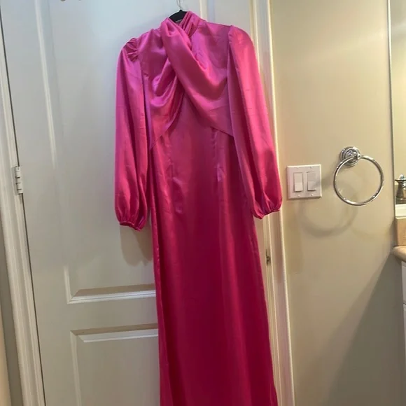 hot pink vintage dress The DEVON - Vintage Dress (Swing/Pencil Skirt)